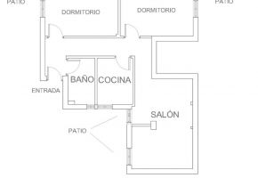 piso en venta en Ríos Rosas (Distrito Chamberí. Madrid Capital) por 230.000 €