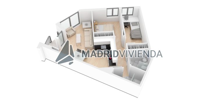 piso en venta en San Isidro (Distrito Carabanchel. Madrid Capital) por 212.061 €