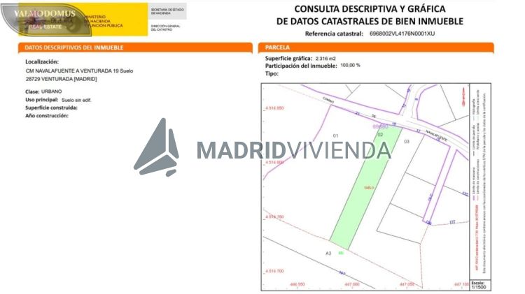 terreno en venta en Las vegas-el pozanco-adelfillas (Colmenar Viejo) por 149.270 €