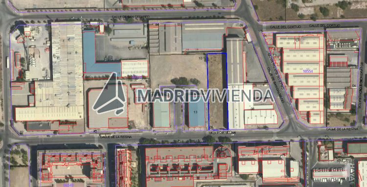 terreno en venta en San Andrés (Distrito Villaverde. Madrid Capital) por 1.054.800 €