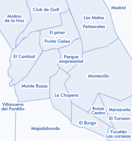 fecha límite Respetuoso del medio ambiente tifón mapa de Las Rozas de Madrid, Madrid: venta de viviendas - madridvivienda.com